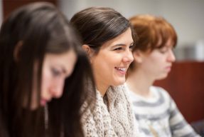 Photo of female student in classroom